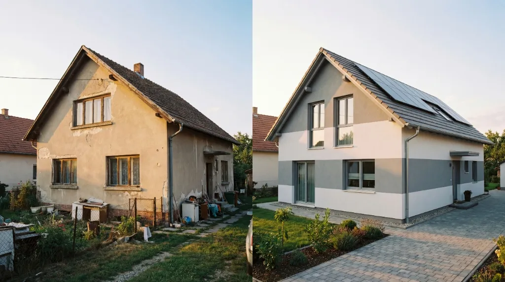 Renovace domu a stavební práce JAKOS Building